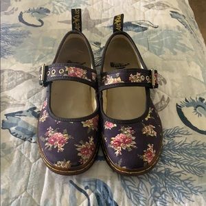 Dr Martens AirWair Floral Mary Janes